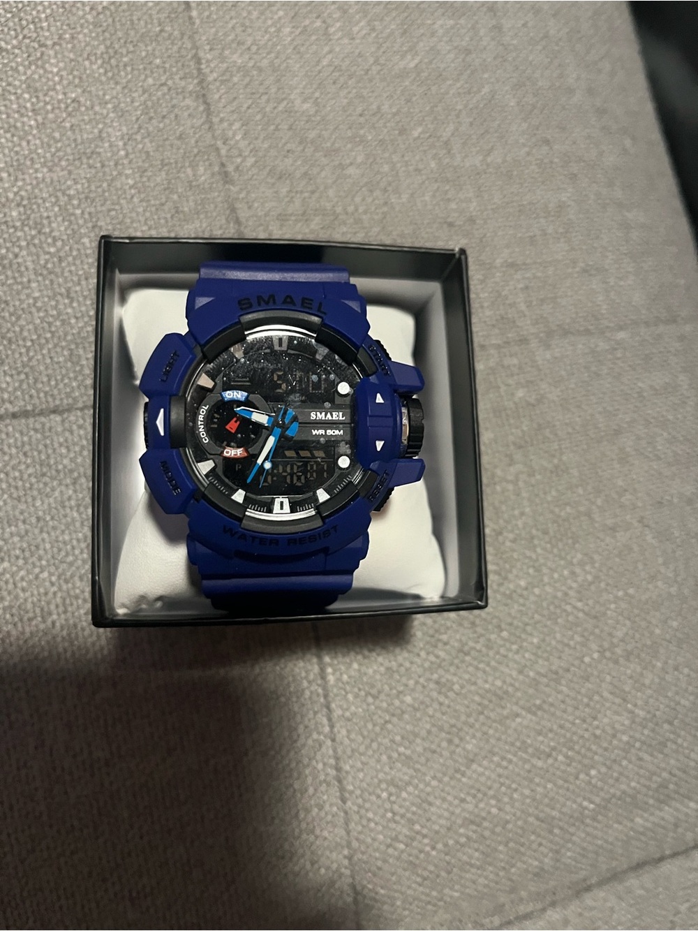 SMAEL Sport Digital-Analog Watch in Royal Blue